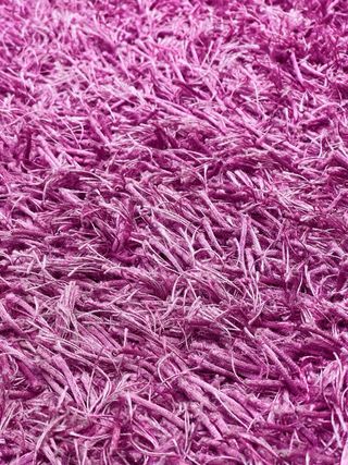 Alfombra Shaggy Pelo Largo Morado