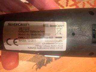 Tenedor barbacoa SilverCrest