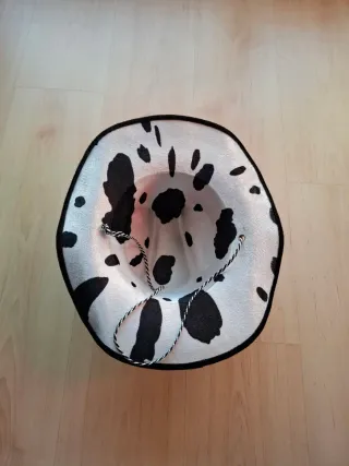 Sombrero Cowboy Blanco y Negro