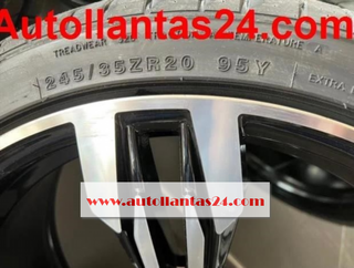 KIT 4 LLANTAS BMW M6 CON NEUMÁTICOS 245 y