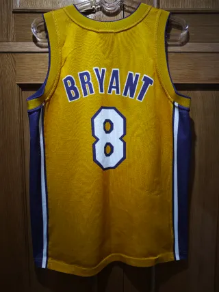 Camiseta oficial Champion K.Bryant #8, Lakers 2000