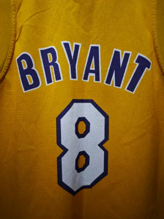 Camiseta oficial Champion K.Bryant #8, Lakers 2000