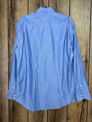 Camicia Lacoste Uomo Taglia 40 Blu