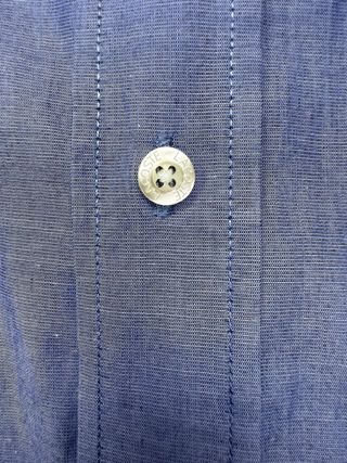 Camicia Lacoste Uomo Taglia 40 Blu