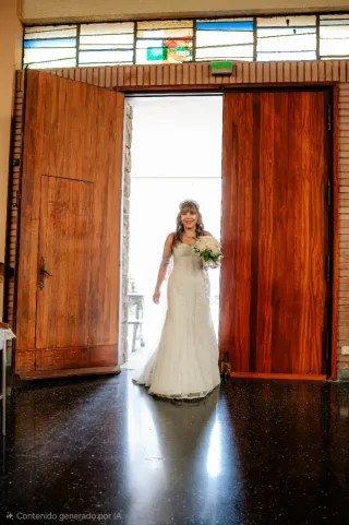 Vestido de Novia Blanco Talla 44