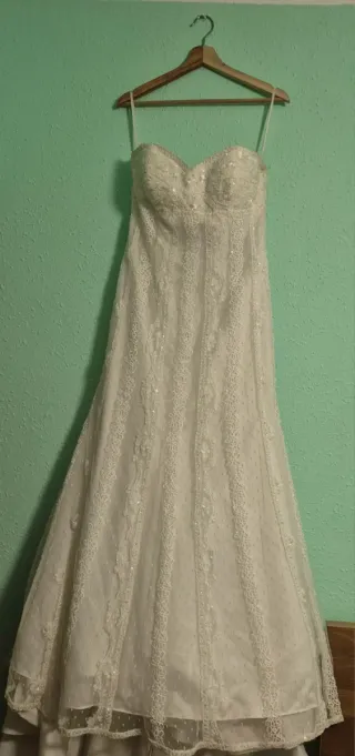 Vestido de Novia Blanco Talla 44