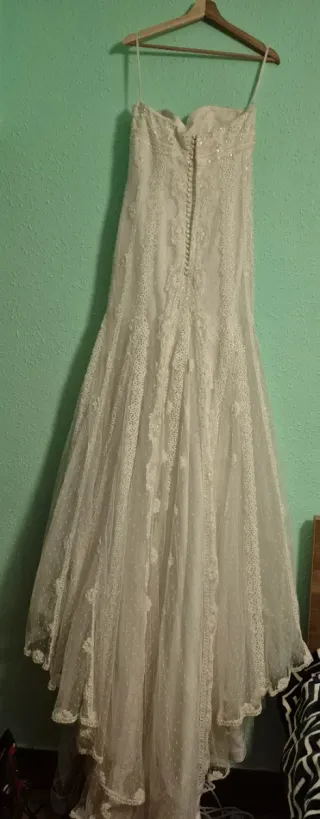 Vestido de Novia Blanco Talla 44