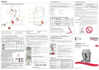 Silla coche Britax Römer KIDFIX II XP.