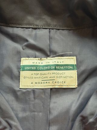 Giacca Benetton blu uomo