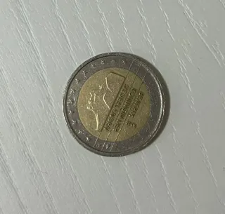 Moneda 2 Euros Beatrix R 2003 Países Bajos