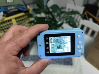 Câmara Digital Infantil HD Azul