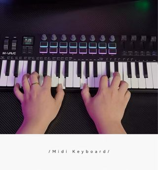 Teclado M-VAVE SMK 37 PRO BLACK EDITION