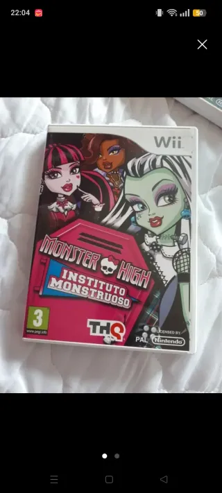 Juego Wii Monster High: Instituto Monstruoso