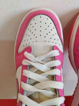 Zapatillas Nike Dunk Low Mujer Rosa/Blanco