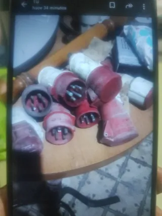 Enchufes industriales alta potencia