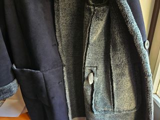 Abrigo mujer negro elegante M/L