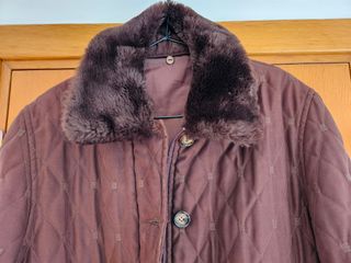 Abrigo mujer negro elegante M/L