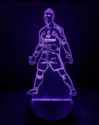 Lámpara LED Cristiano Ronaldo
