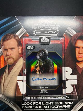 Zuckuss Gold Refractor Auto 17/50 Star Wars 2024