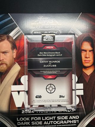 Zuckuss Gold Refractor Auto 17/50 Star Wars 2024