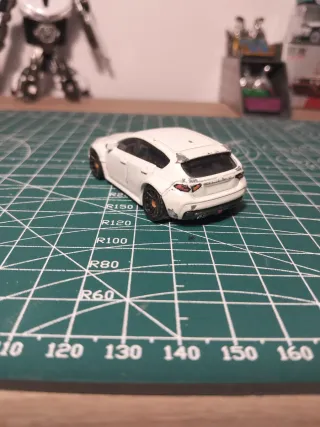 Hotwheels Subaru WRX STI Blanco