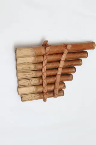 Flauta de Pan de bambú