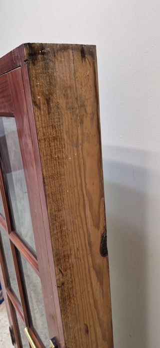 Ventana grande madera Vitacola