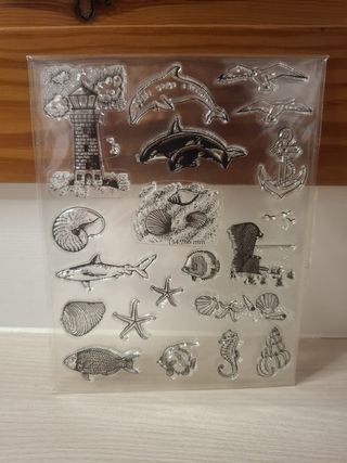 Sellos Scrapbooking Temática Marina