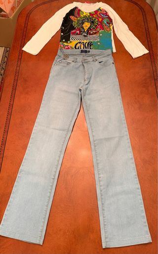 Conjunto Amichi: Camiseta y Vaqueros