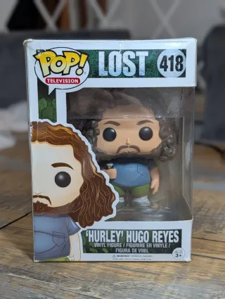Funko Pop Television: Lost Hurley Hugo Reyes 418