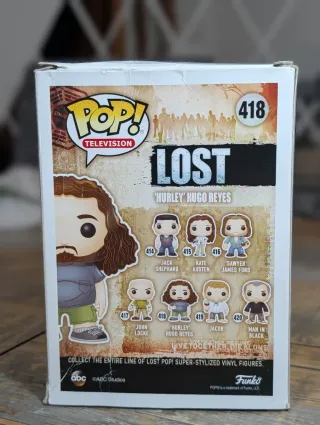 Funko Pop Television: Lost Hurley Hugo Reyes 418