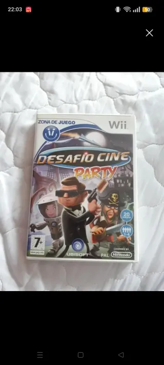 Juego Wii Desafío Cine Party