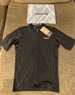 Maillot Ciclismo Siroko M6R Negro Talla L