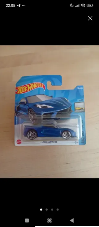 Lote 6 coches Hot Wheels.