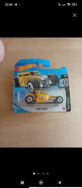 Lote 6 coches Hot Wheels.