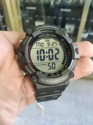 CASIO 5 ALARMAS, CRONO, CUENTA ATRAS..ESPECTACULAR