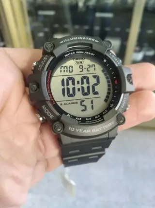 CASIO 5 ALARMAS, CRONO, CUENTA ATRAS..ESPECTACULAR