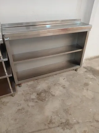 Mesa de trabajo de acero inoxidable