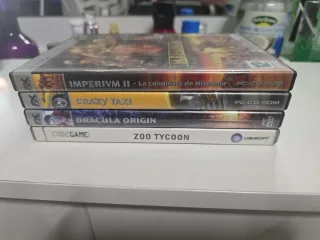 Lote 4 Juegos PC: Imperivm II, Crazy Taxi, Dracula