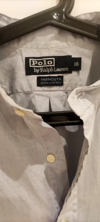 Camicia Ralph Lauren blu chiaro XL