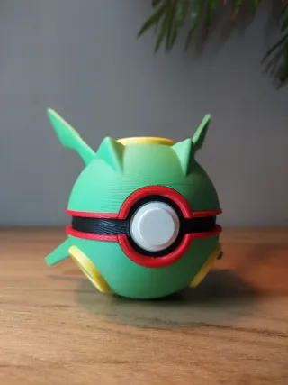 Rayquaza Ball - Nintendo Cartridge Holder