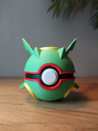 Rayquaza Ball - Nintendo Cartridge Holder