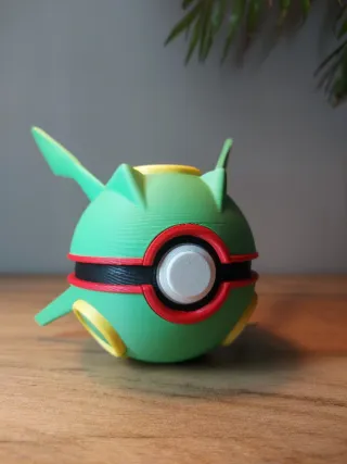 Rayquaza Ball - Nintendo Cartridge Holder