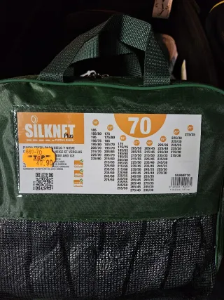 Cadenas textiles para nieve SILKNET 70. A estrenar