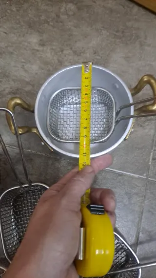 Set di pentole piccole professionali in alluminio