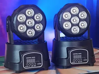 2 Teste Mobili LED 105W DJ Animazione