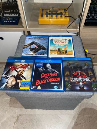 Lote 5 Películas Blu-ray 3D