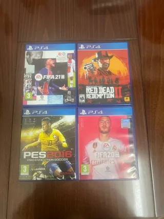 4 Juegos PS4