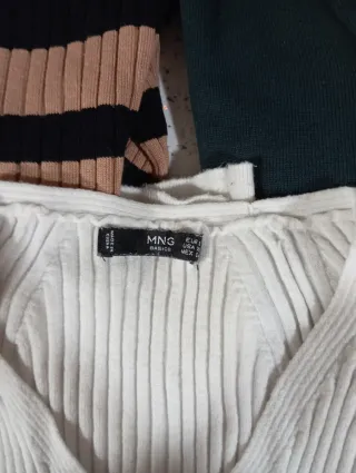 Lote 3 jerseys Zara, Mango, kdye Talla S