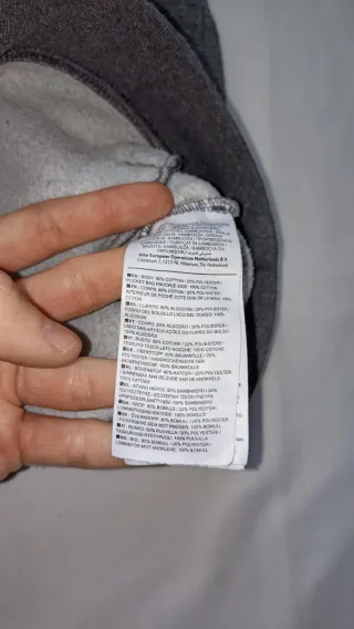 Chaqueta Nike Gris Cremallera